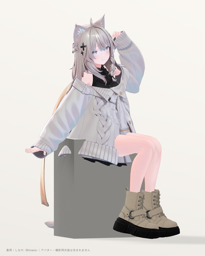 CRESCENT HARNESS BOOTS|厚底ハーネスブーツ