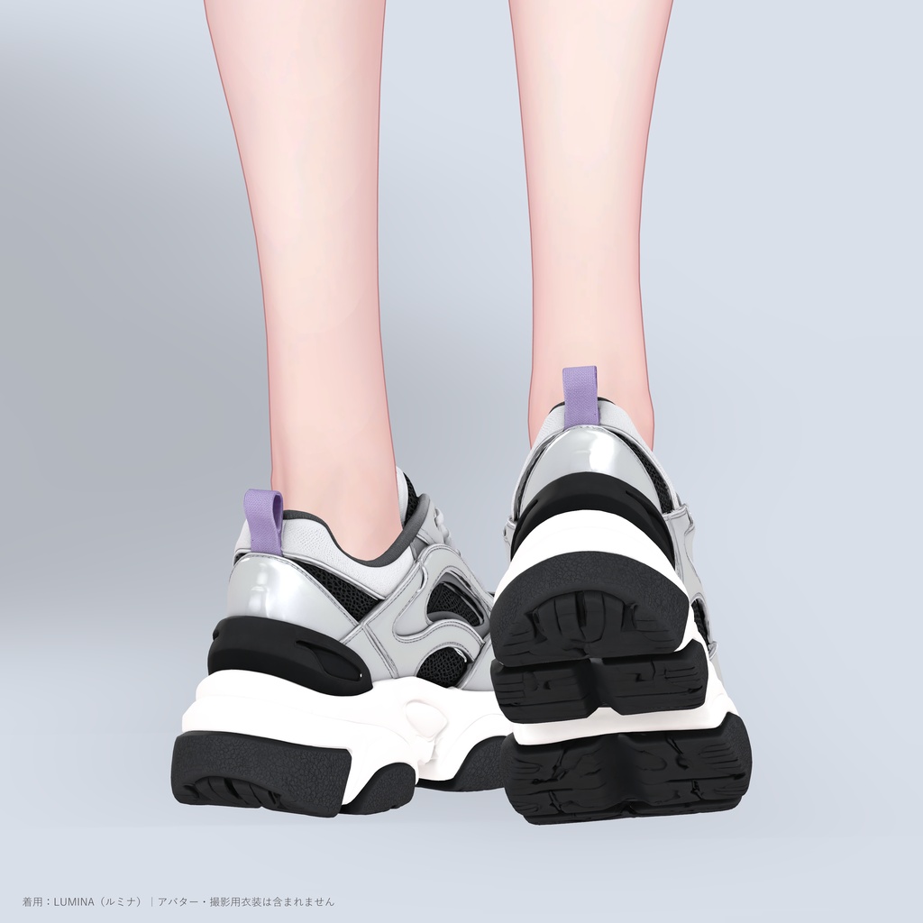 ARC FLOW SNEAKERS|厚底テックスニーカー