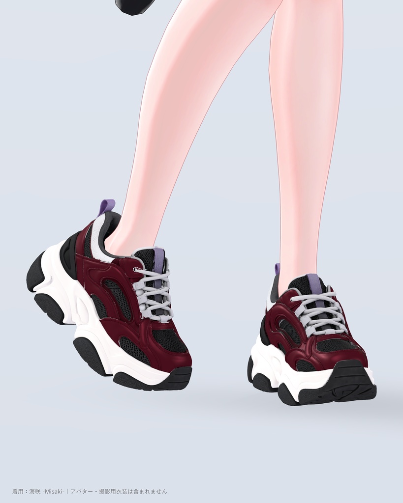 ARC FLOW SNEAKERS|厚底テックスニーカー