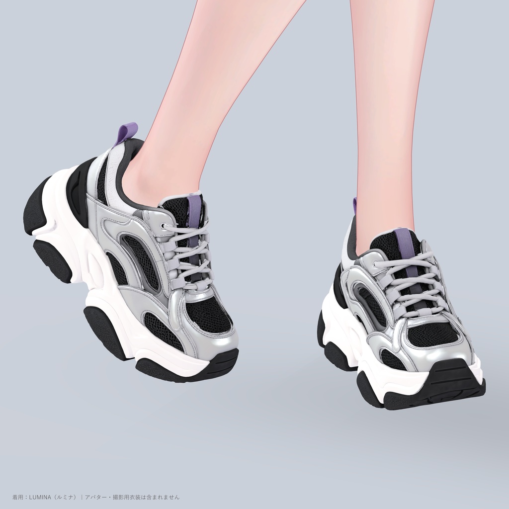 ARC FLOW SNEAKERS｜厚底テックスニーカー