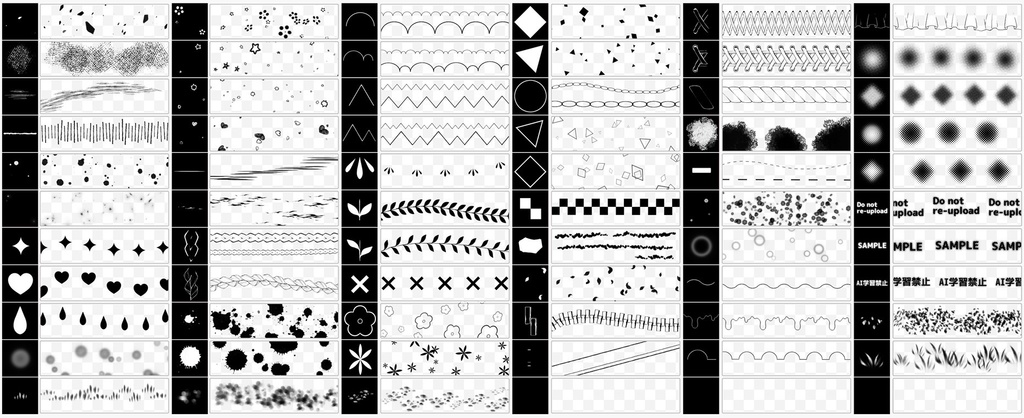 SAI2用ブラシ一式