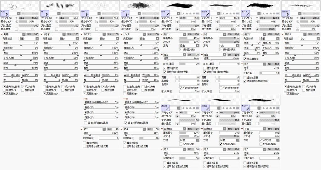 SAI2用ブラシ一式