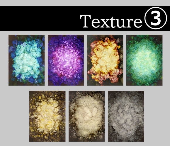 アルコールインクテクスチャ素材集