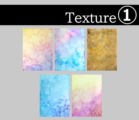 アルコールインクテクスチャ素材集