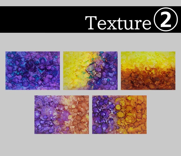 アルコールインクテクスチャ素材集