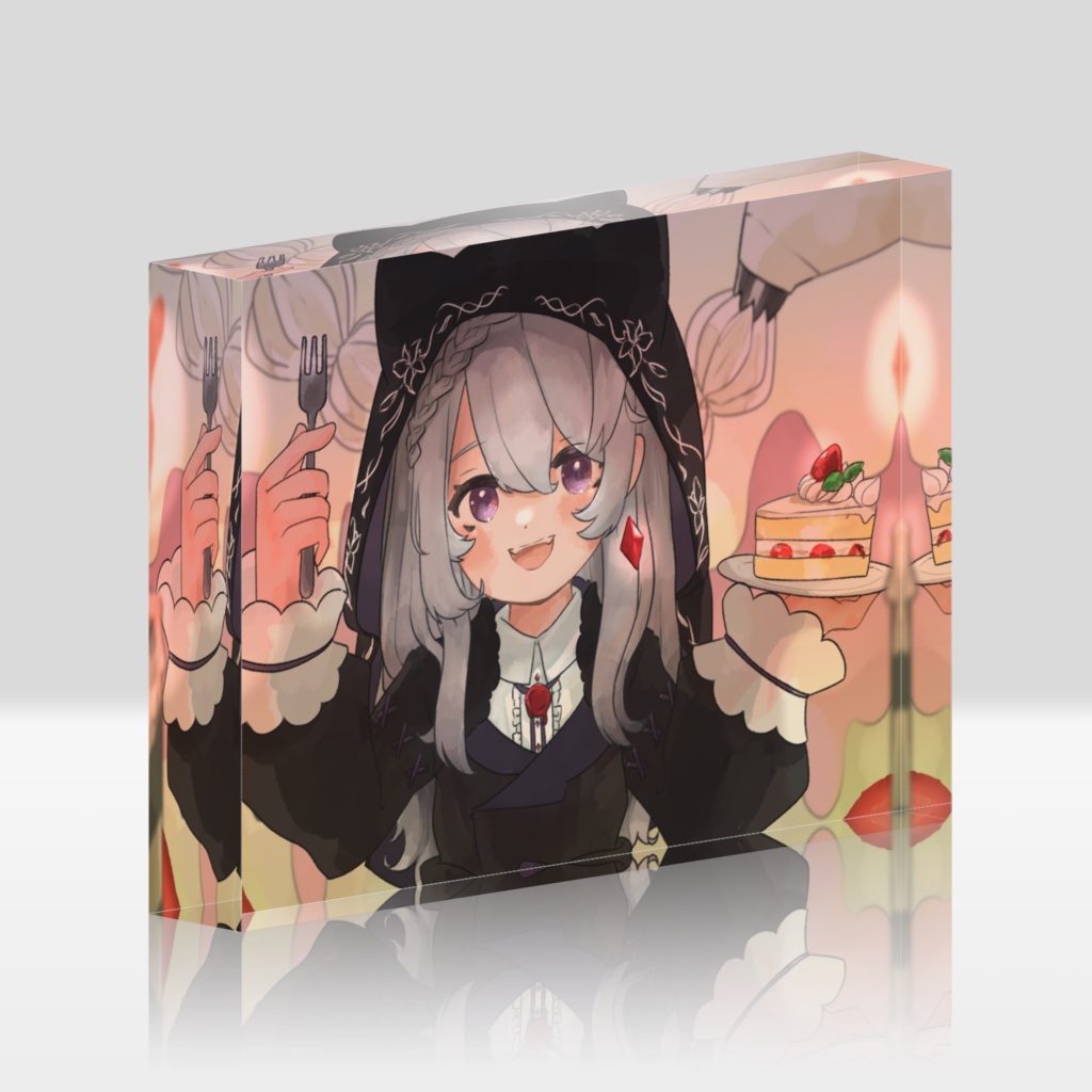 生誕アクリルブロック