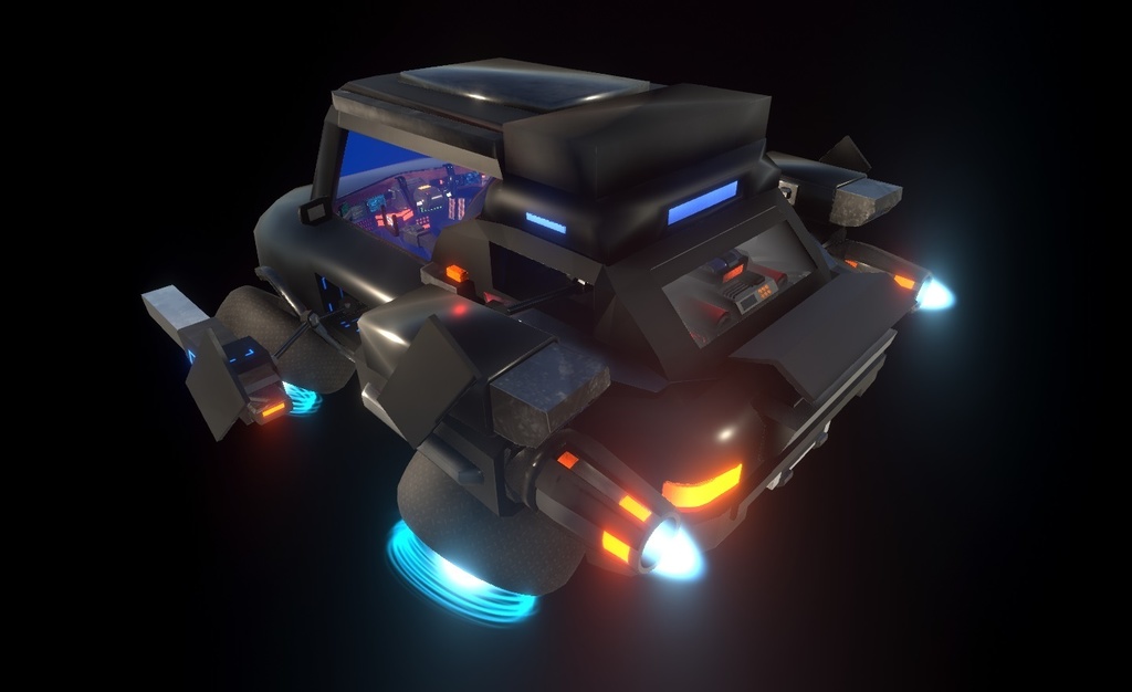 【VRChat向け3Dモデル】KURUMA TYPE-325