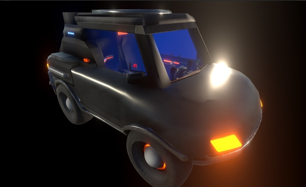 【VRChat向け3Dモデル】KURUMA TYPE-325