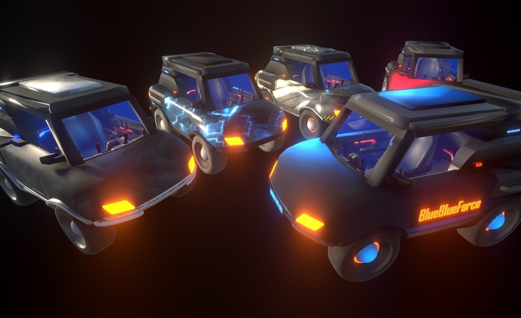 【VRChat向け3Dモデル】KURUMA TYPE-325