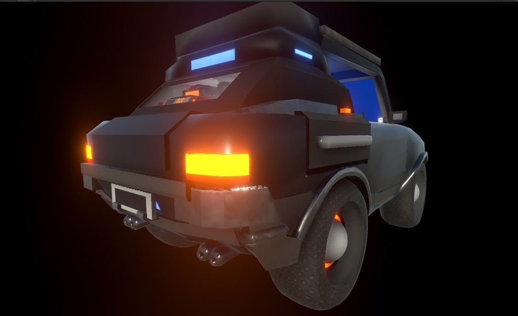 【VRChat向け3Dモデル】KURUMA TYPE-325