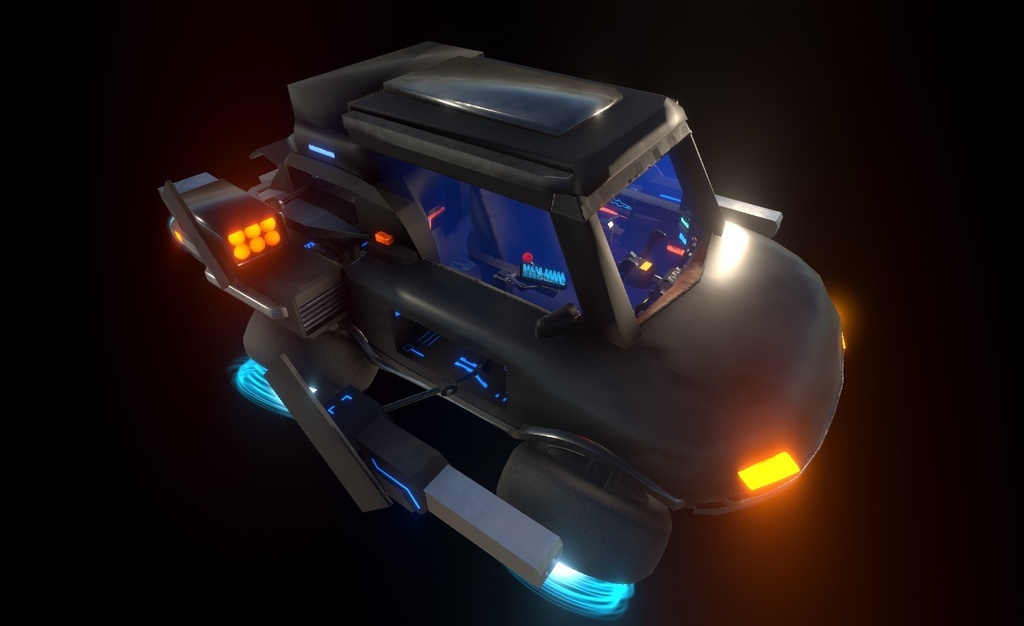 【VRChat向け3Dモデル】KURUMA TYPE-325