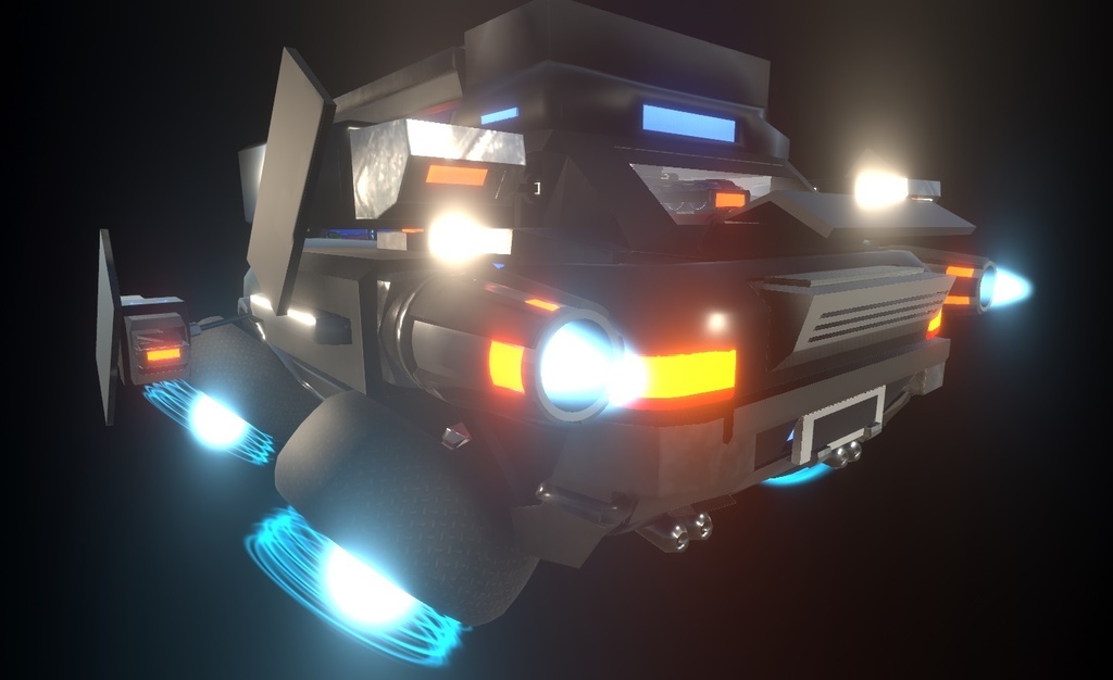 【VRChat向け3Dモデル】KURUMA TYPE-325