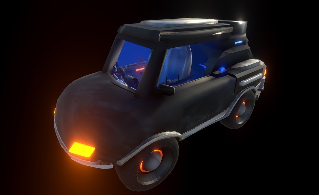 【VRChat向け3Dモデル】KURUMA TYPE-325