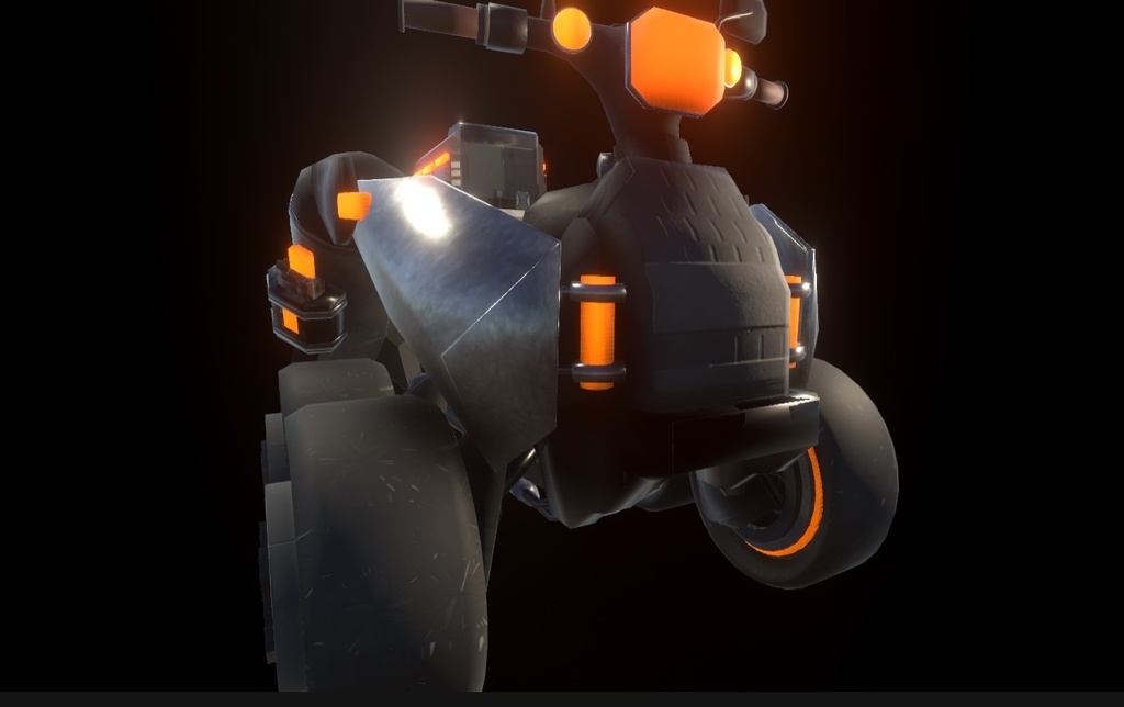 【VRChat向け3Dモデル】BUGGY TYPE-347