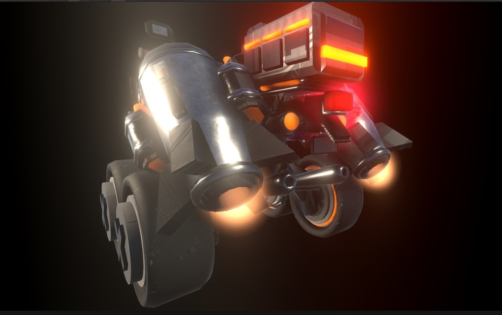 【VRChat向け3Dモデル】BUGGY TYPE-347