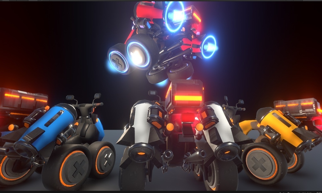 【VRChat向け3Dモデル】BUGGY TYPE-347