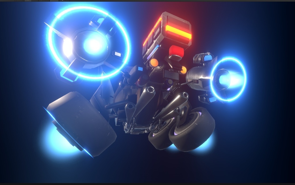 【VRChat向け3Dモデル】BUGGY TYPE-347