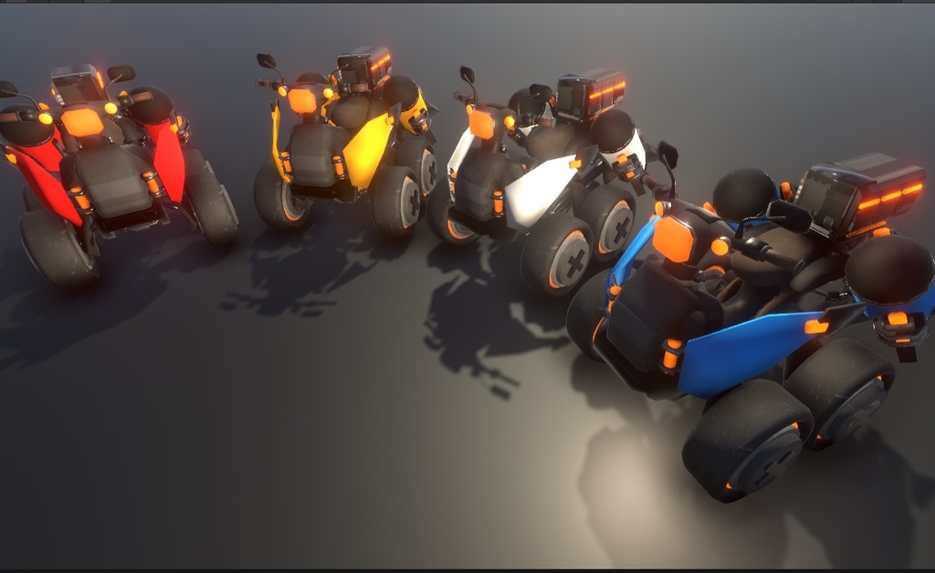【VRChat向け3Dモデル】BUGGY TYPE-347