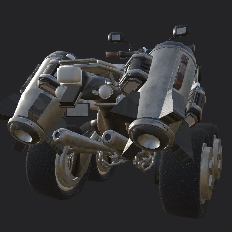 【VRChat向け3Dモデル】BUGGY TYPE-347