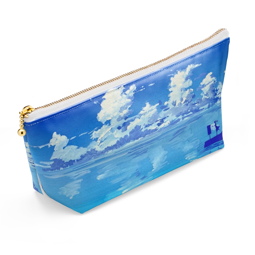 ポーチ『夏手紙の投函』