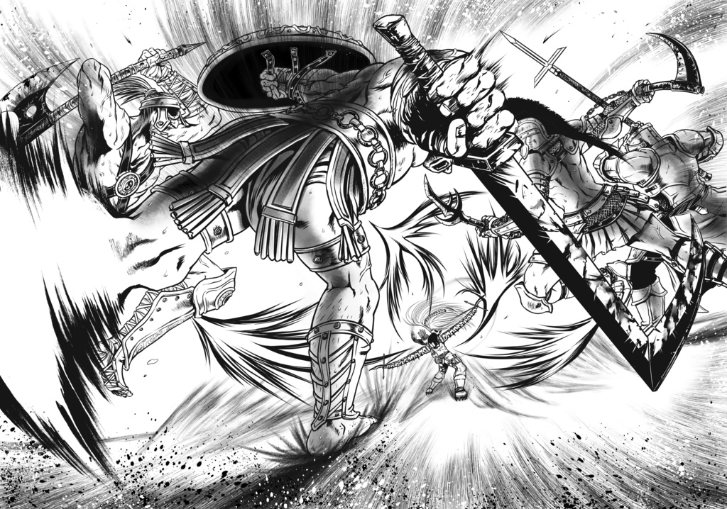 娑婆王・獄 (1) THE KING OF GLADIATORS
