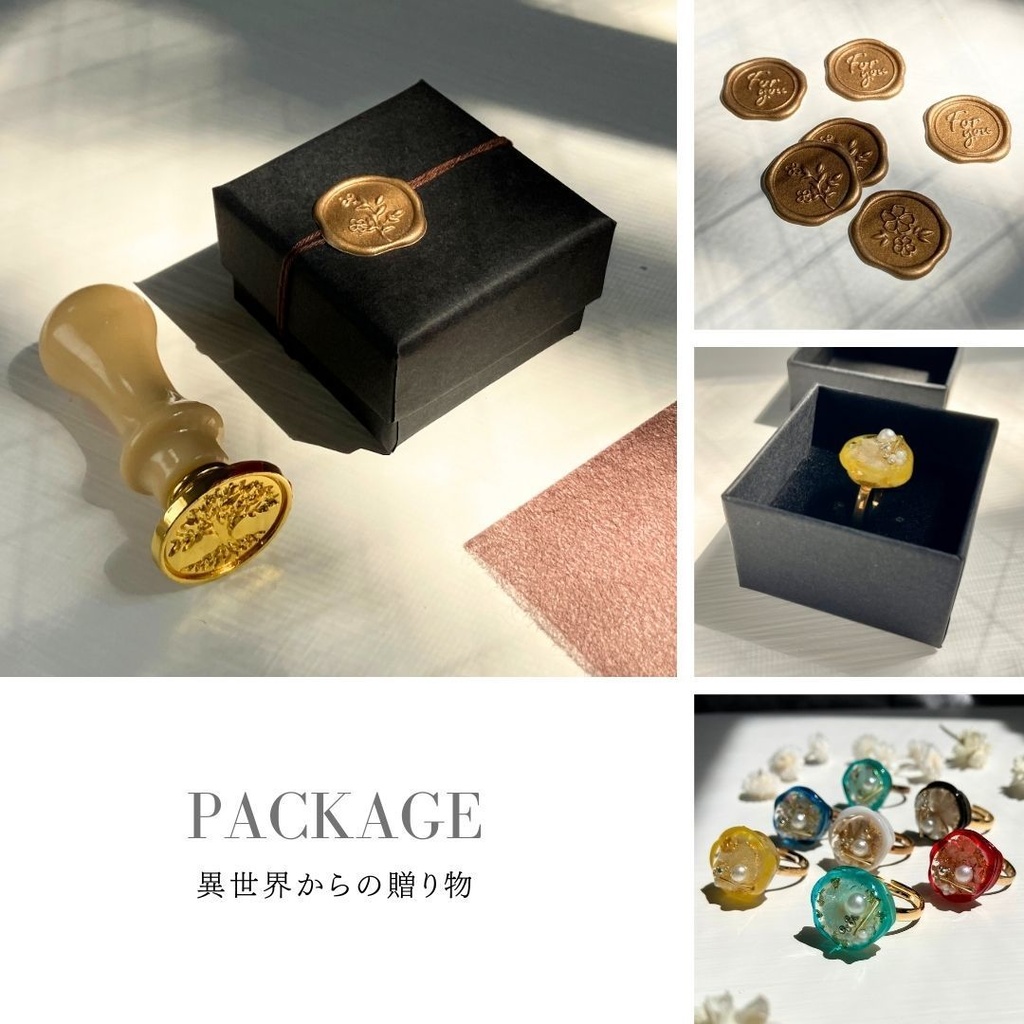 夢女子のためのセミオーダーリング【花言葉×推しの色】