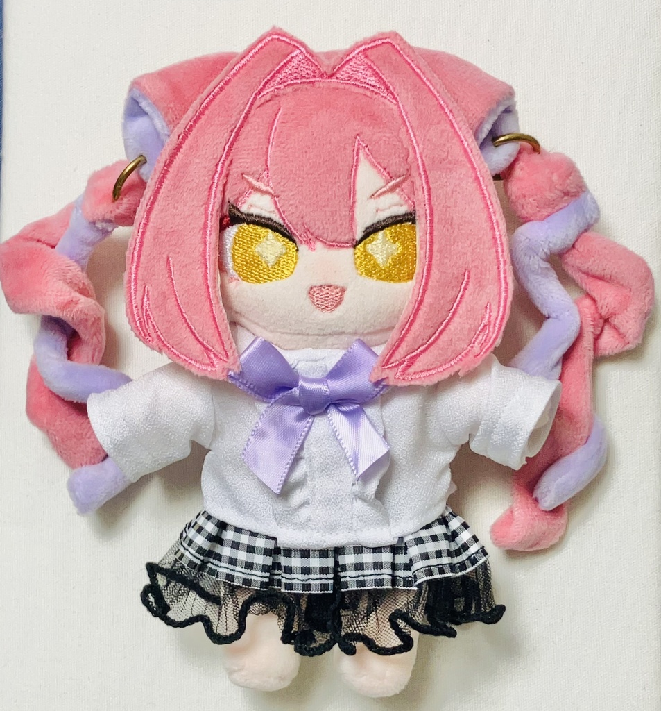 15cm自作ぬいぐるみ もねむ