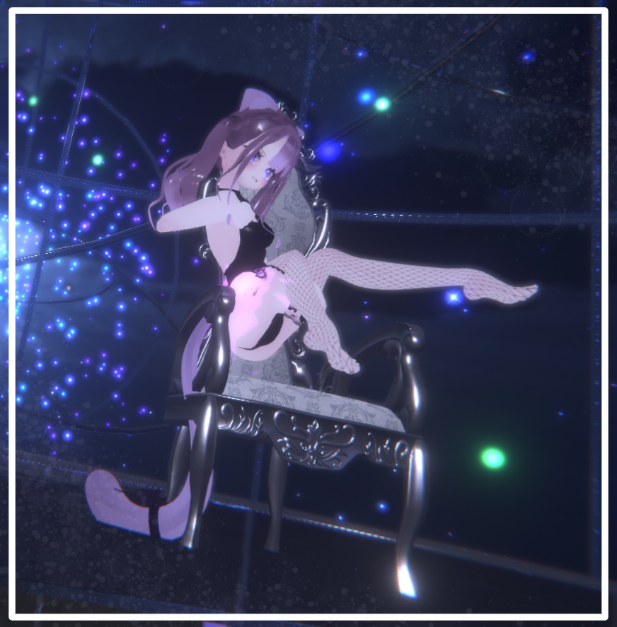 [Maya 舞夜] Fish-net sock texture