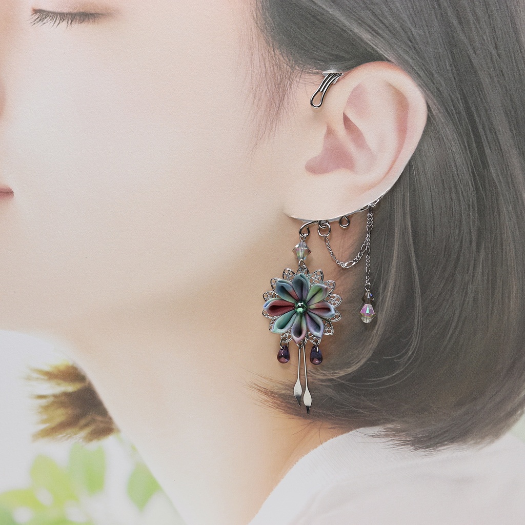 2秒で可愛いイヤーフック<スモーキーシリーズ>