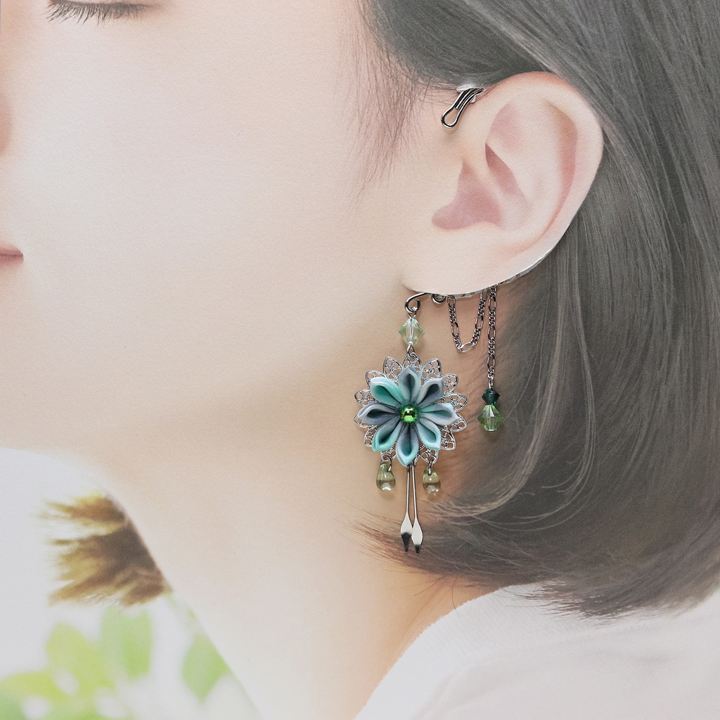 2秒で可愛いイヤーフック<スモーキーシリーズ>