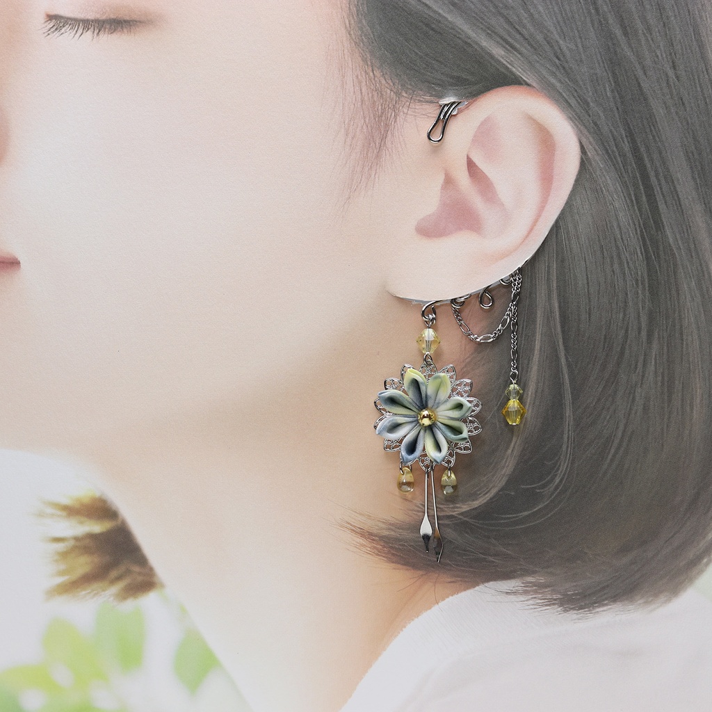 2秒で可愛いイヤーフック<スモーキーシリーズ>