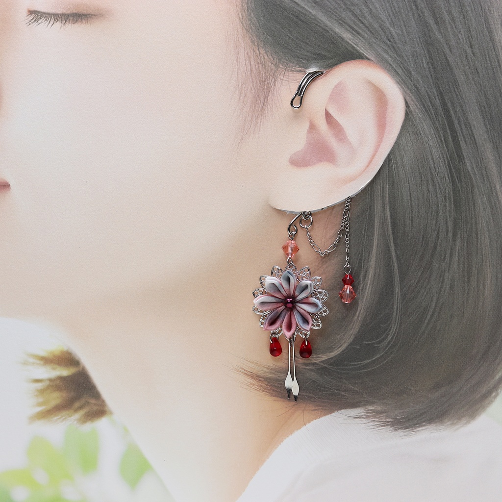 2秒で可愛いイヤーフック<スモーキーシリーズ>