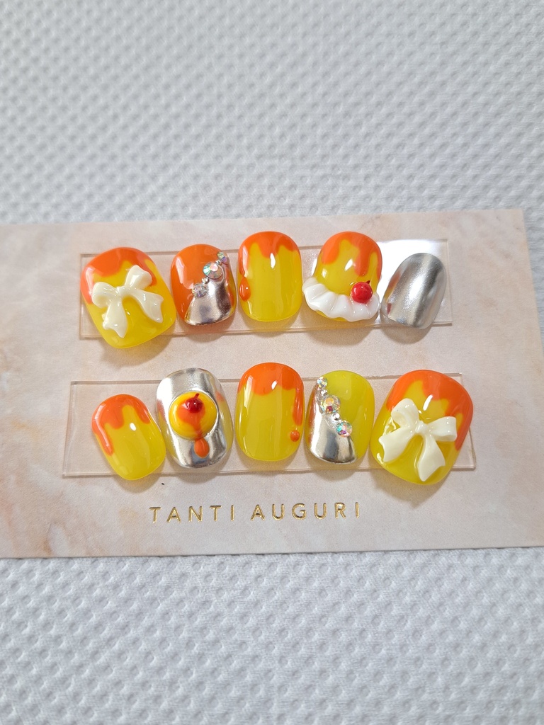 プリン🍮ヴラムイメージネイルチップ