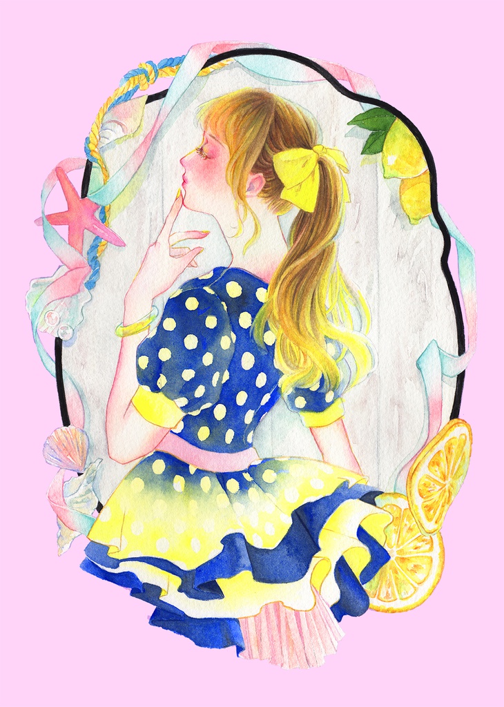 【原画】れもんが〜る