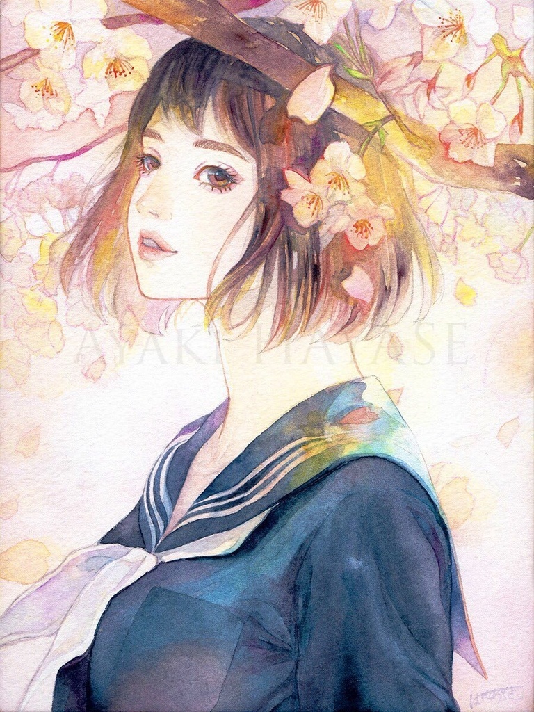 【原画】また前を向いて歩いて行ける