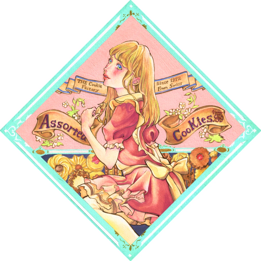 【原画】アソートクッキー缶のつまみ食い