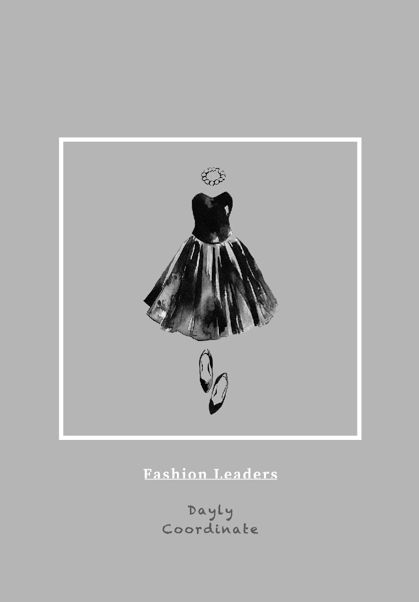 ファッションイラストのまとめ本【Fshion Leaders】 ・A6サイズ・フルカラー44ページツイッターとインスタグラムで定期更新中の ファッションイラストをまとめた