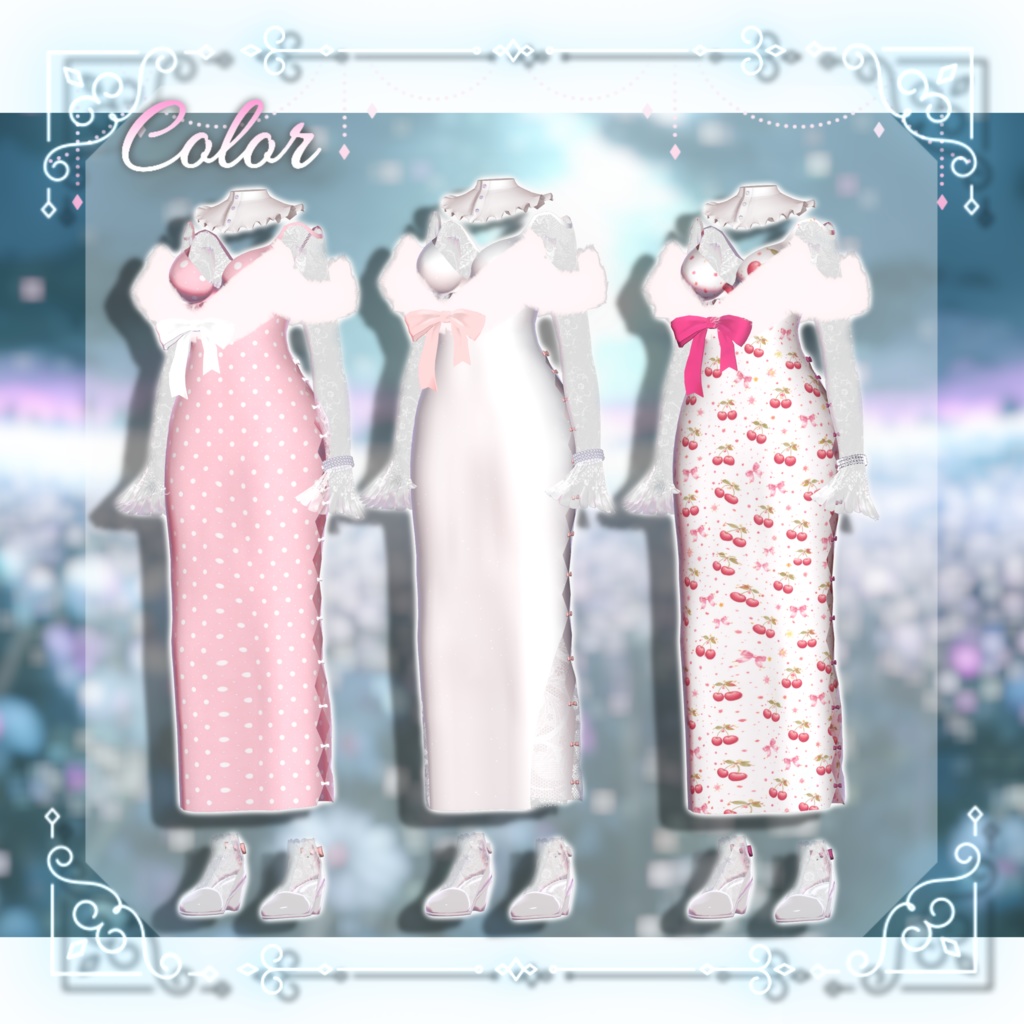 【2アバター対応】♥Dress of Silence♥