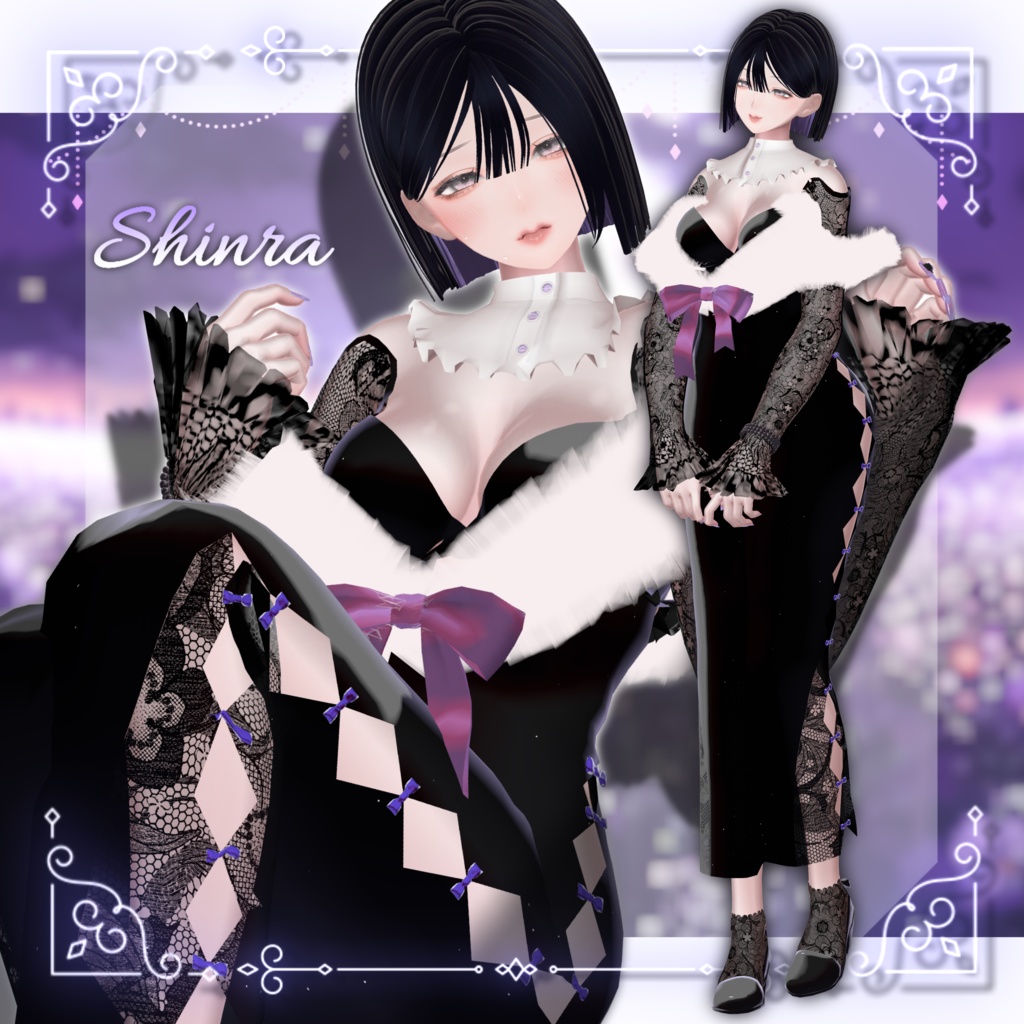 【2アバター対応】♥Dress of Silence♥