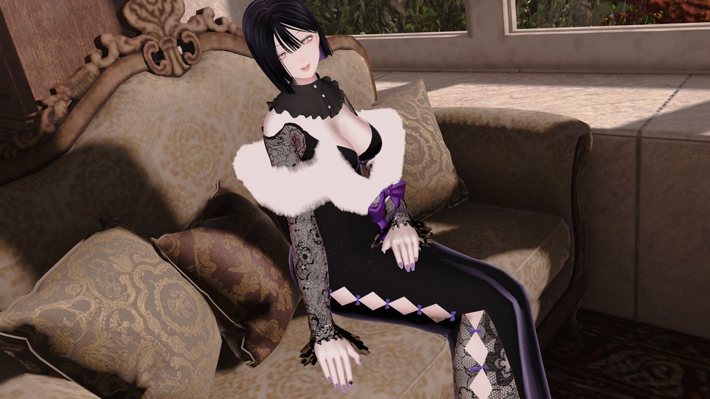 【2アバター対応】♥Dress of Silence♥