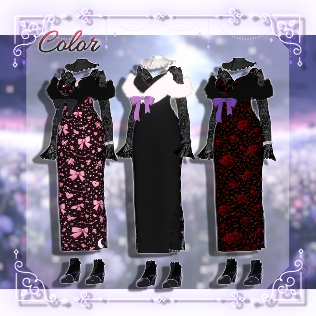 【2アバター対応】♥Dress of Silence♥