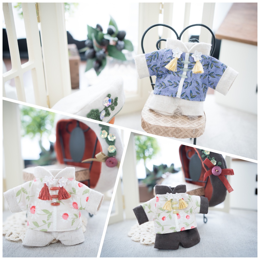 チャイナ風お洋服セット