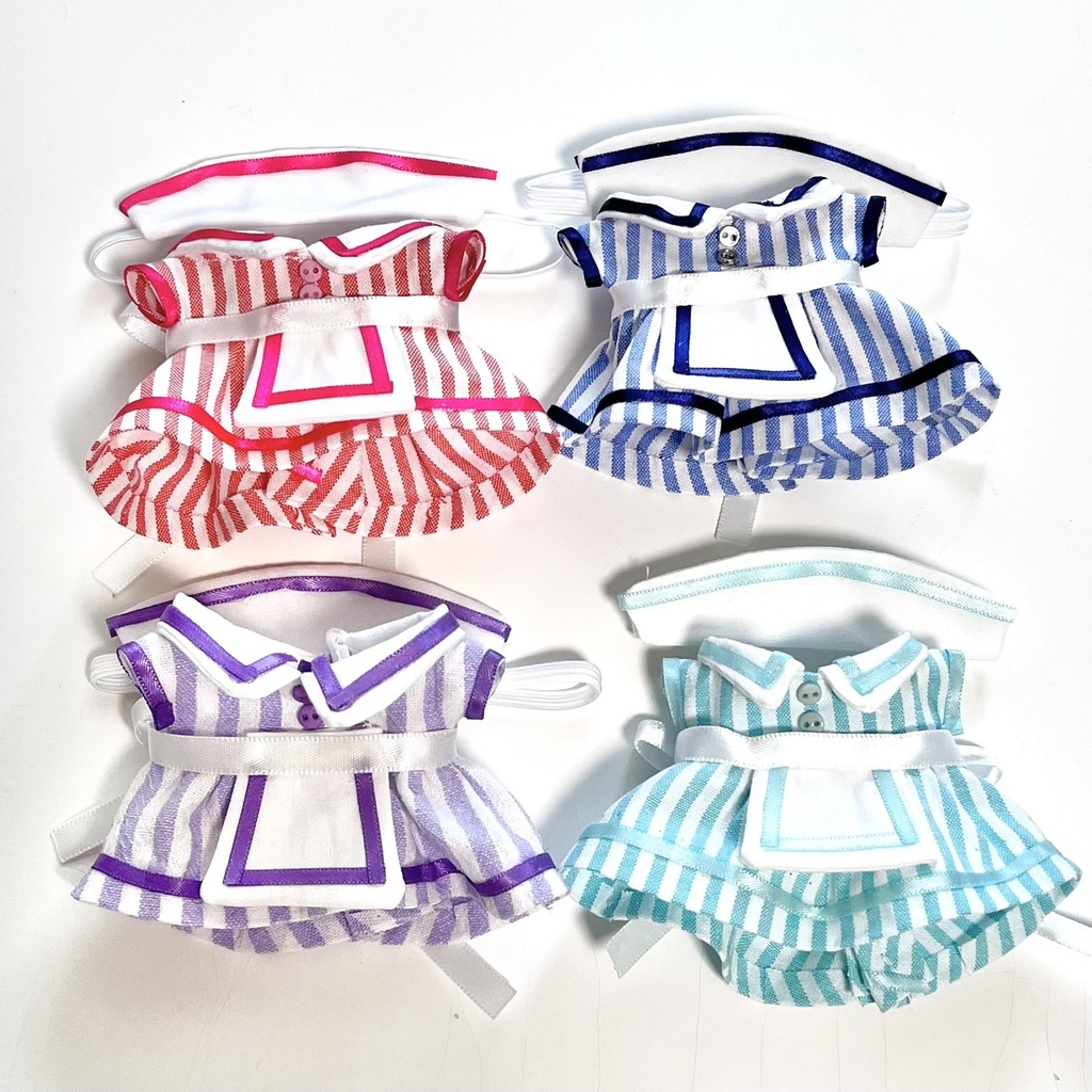 🏁🍒 𝓓𝓲𝓷𝓮𝓻 𝓶𝓪𝓭𝓮 𝓬𝓸𝓼𝓽𝓾𝓶𝓮 /10〜11サイズぬい服・ちびぐるみ・ブルロぬい