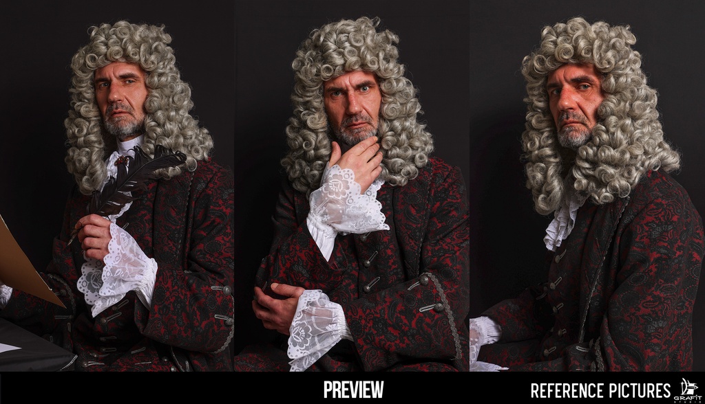 680+ 18th Century Aristocrat Reference Pictures|18世紀貴族のリファレンス写真集・作画資料680枚以上