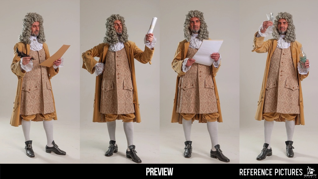 680+ 18th Century Aristocrat Reference Pictures|18世紀貴族のリファレンス写真集・作画資料680枚以上