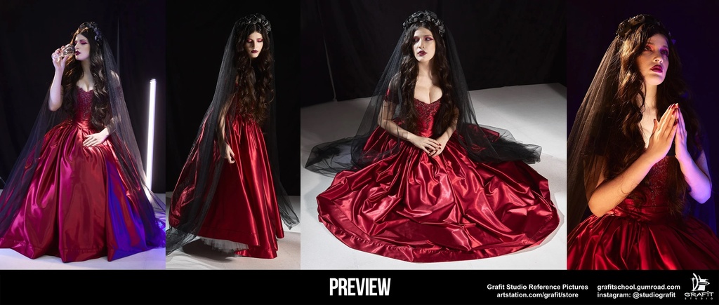 450+ Dark Queen Reference Pictures|ダーククイーンのリファレンス写真集・作画資料450枚以上