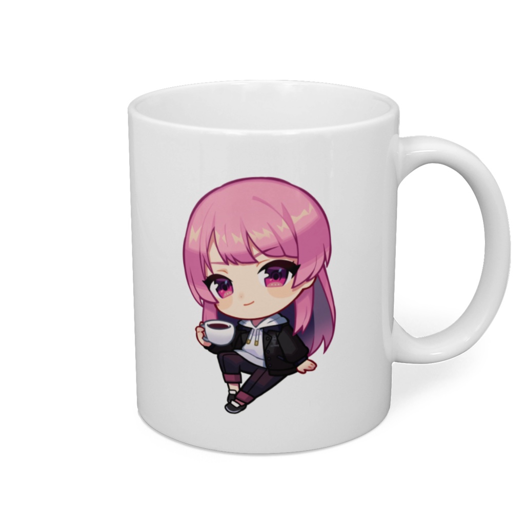 苺葉ふえマグカップ