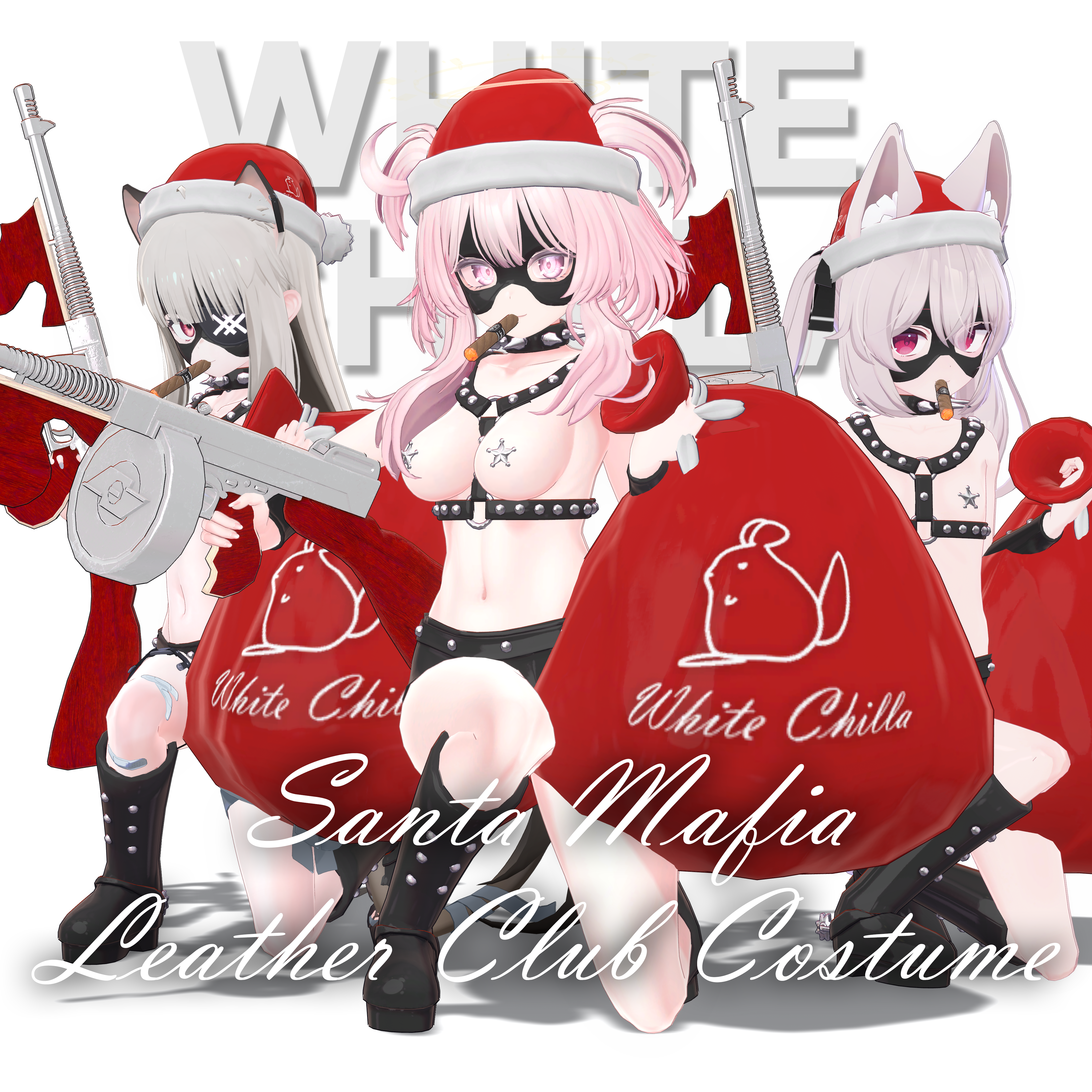 【50%常時割引】革クラブのサンタマフィア/Leather Club's Santa Mafia