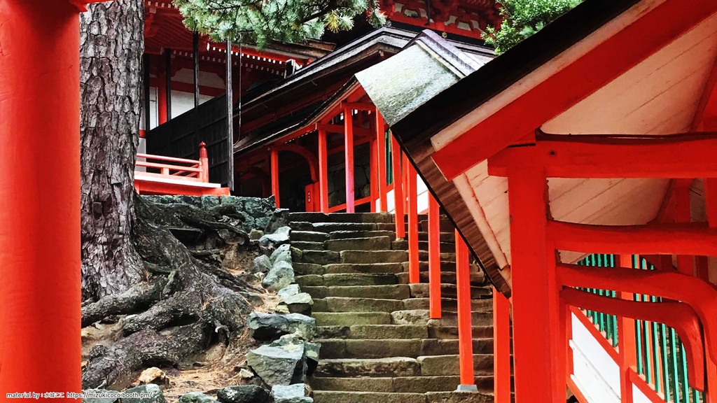 YouTube用背景素材（神社）