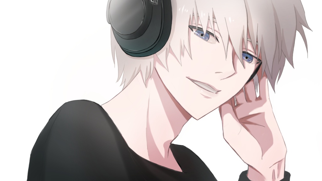 【無料配布】Youtube 歌ってみたなどでご使用頂けるシンプルな男の子イラスト